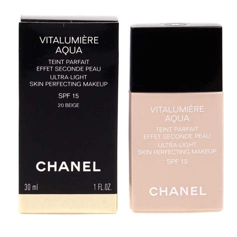 chanel vitalumiere aqua price myer|Chanel vitalumiere aqua 20 beige.